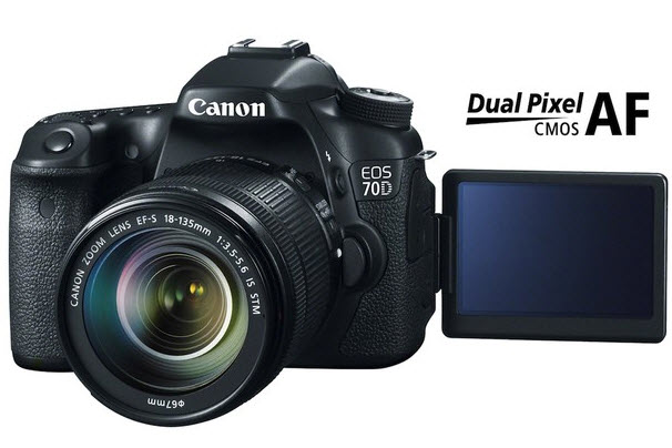 Canon EOS 70D ấn tượng hơn EOS 60D