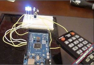 Điều khiển đèn LED bằng bộ nhận sóng Arduino IR Remote
