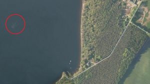 quái vật hồ Loch Ness trên bản đồ Apple Maps