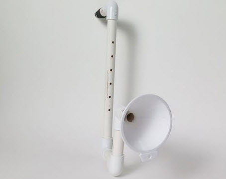 làm kèn Saxophone bằng ống nhựa PVC