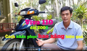 Suzuki Viva 110 - Cách khắc phục HAO XĂNG hiệu quả - suzuki viva 110 hao xăng