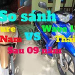 So sánh Honda Wave 125i Thái và Future Việt Nam sau 09 năm sử dụng